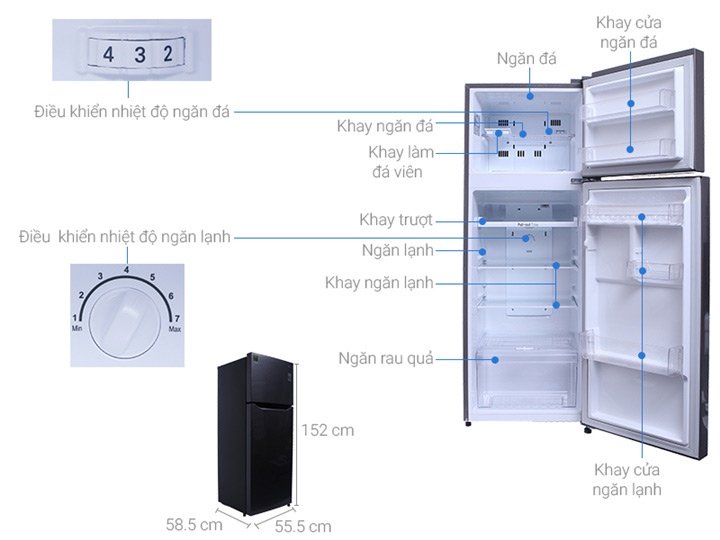 Tủ lạnh inverter 1