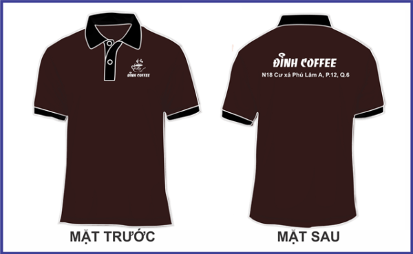 Mẫu đồng phục đỉnh Coffee