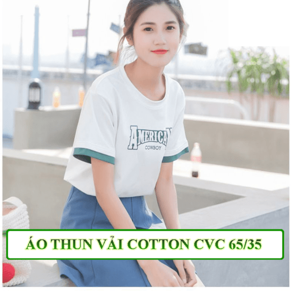 áo thun vải cotton 65_35